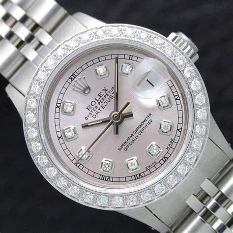 rolex diamond bezel ebay|rolex diamond bezel aftermarket.